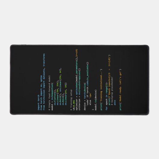 Coding Humor - Entwicklerlogik und Tech-Leben Schreibtischunterlage (Vorderseite)