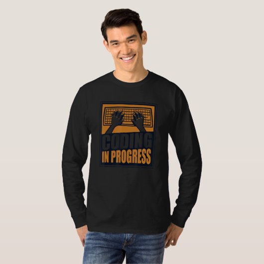 Coding In Progress Engineer Full Stack Software De T-Shirt (Vorne ganz)