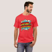 Coding ist meine Superhelden-Comic-Codierer HTML-P T-Shirt (Vorne ganz)