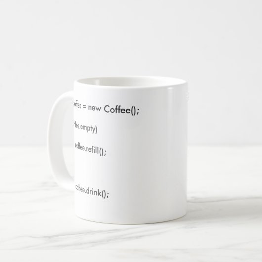 //Coding// Kaffeetasse (Vorderseite Links)