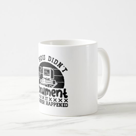 Coding Medical Coder, wenn Sie keine Dokumentation Kaffeetasse (VorderseiteRechts)