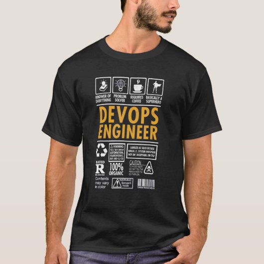 Coding Quote Devops Engineer Software Engineering T-Shirt (Vorderseite)