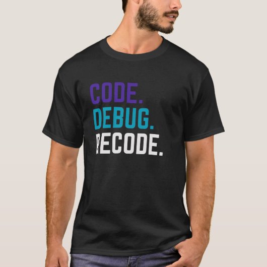 Coding & Software Development T-Shirt (Vorderseite)