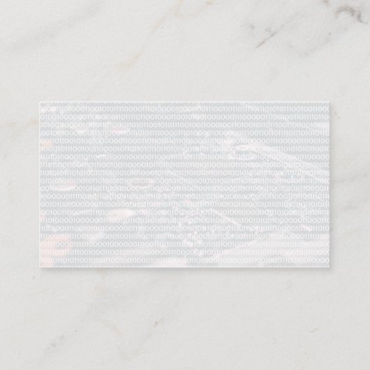 Coding | Software Engineer Visitenkarte (Rückseite)