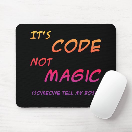 Coding-Spaß Mousepad (Mit Mouse)