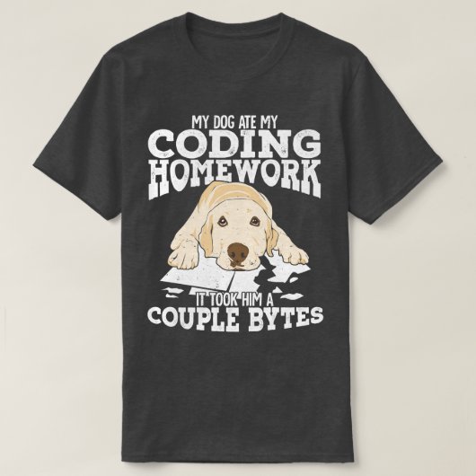 Coding Student Gift für Computerwissenschaftsprogr T-Shirt (Design vorne)