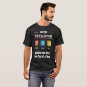 Coding-T - Shirt für Webentwickler (Vorne ganz)
