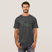 Coding Wahrheit T-Shirt (Vorne ganz)