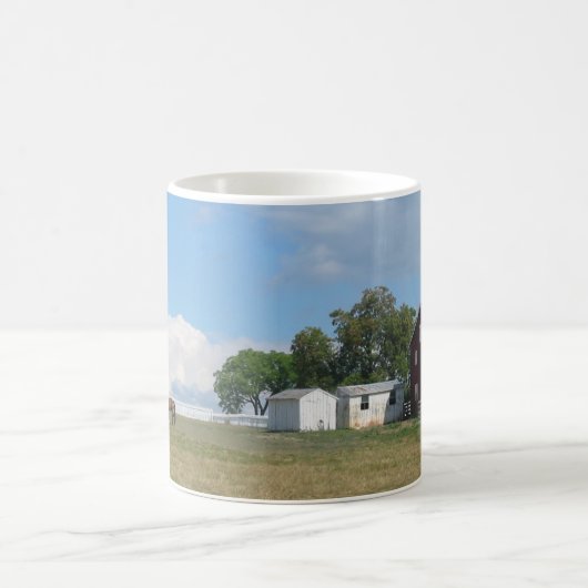 Codori Bauernhof, Gettysburg-Schlachtfeld Kaffeetasse (Mittel)