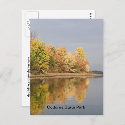Codorus Staat Park Postkarte (Vorne/Hinten)