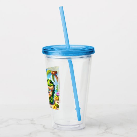 CODRILLO MIT KOKWASSER ACRYLTRINKBECHER (Links)