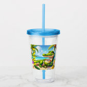 CODRILLO MIT KOKWASSER ACRYLTRINKBECHER (Vorderseite)