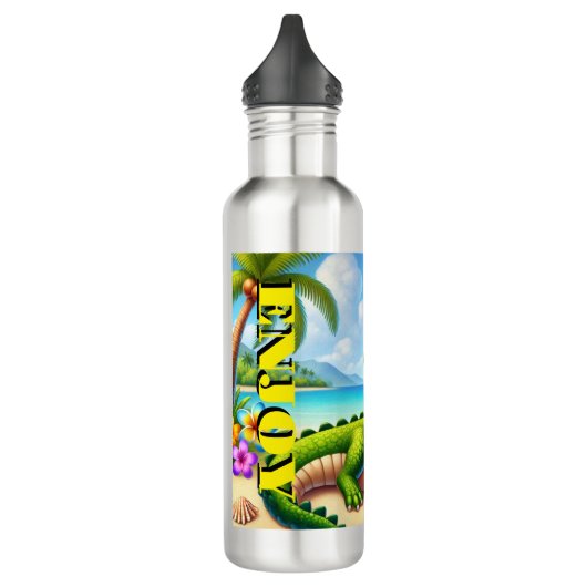 CODRILLO MIT KOKWASSER EDELSTAHLFLASCHE (Links)