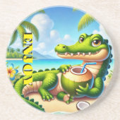 CODRILLO MIT KOKWASSER GETRÄNKEUNTERSETZER (Vorne)