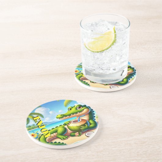 CODRILLO MIT KOKWASSER GETRÄNKEUNTERSETZER (Seite)