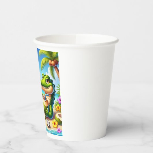 CODRILLO MIT KOKWASSER PAPPBECHER (Links)