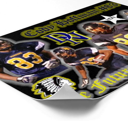 Cody Hoffman Poster (Ecke)