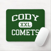 Cody - Kometen - Highschool - Detroit Michigan Mousepad (Mit Mouse)