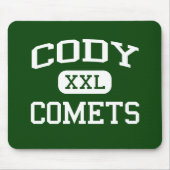 Cody - Kometen - Highschool - Detroit Michigan Mousepad (Vorne)