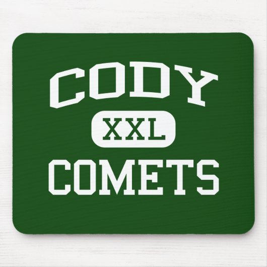 Cody - Kometen - Highschool - Detroit Michigan Mousepad (Vorne)