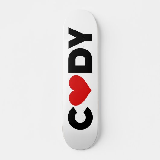 Cody Liebe Skateboard (Vorne)