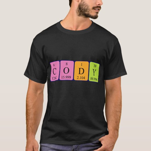 Cody Periodenname Shirt (Vorderseite)