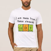 Cody Periodenname Shirt (Vorderseite)