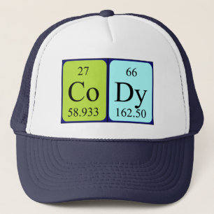 Cody Periodenname Truckerkappe