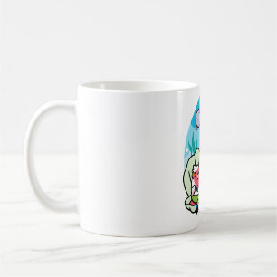 Cody the Lovebird and Friends as Merbirds Kaffeetasse