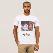 Cody u. ausgewachsener männlicher Känguru,    T-Shirt (Vorne ganz)