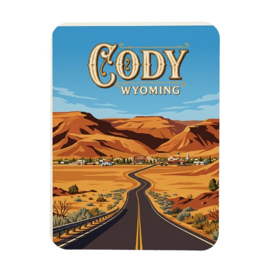 Cody USA Magnet (Vertikal)