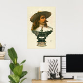 Cody War Kite Poster (Heimbüro)