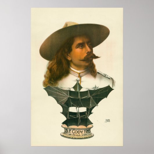 Cody War Kite Poster (Vorne)