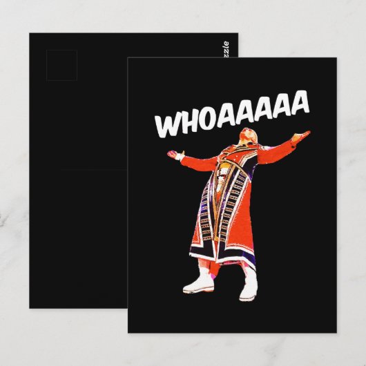 Cody whoaaa postkarte (Vorne/Hinten)