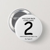 cody, WILLKOMMEN ZURÜCK CODY LAMPL, Button (Vorne & Hinten)