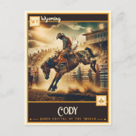 Cody, Wyoming | VINTAG Postkarte