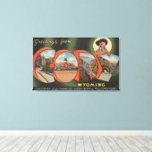 Cody, WyomingLarge Letter ScenesCody, WY Leinwanddruck (Insitu (Holzboden))