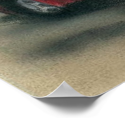 CODY'S GARAGE print Poster (Ecke)