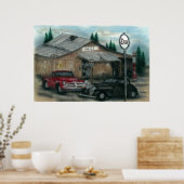 CODY'S GARAGE print Poster (Küche)