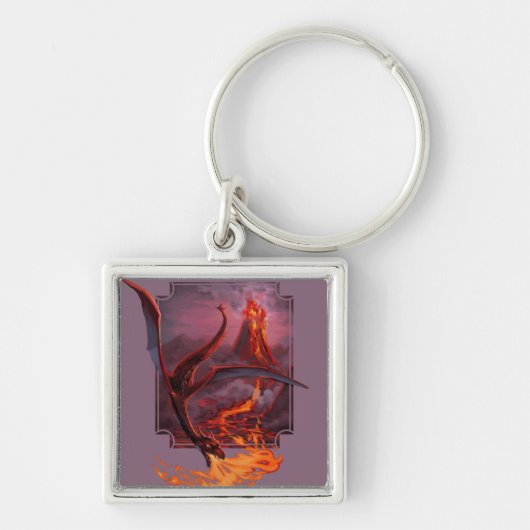 Cody's Lava-Drache-Schlüsselanhänger Schlüsselanhänger (Vorne)