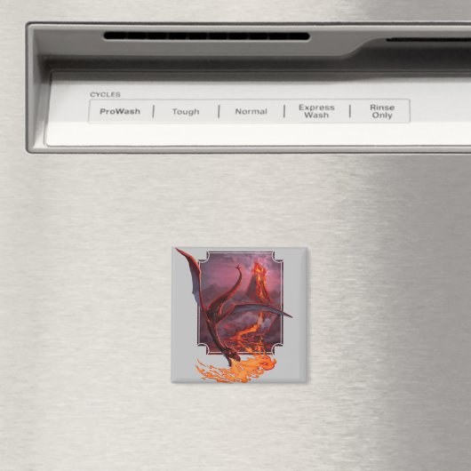 Cody's Lava Dragon Magnet (In Situ (Geschirrspüler))