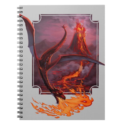 Cody's Lava Dragon Notizblock (Vorderseite)