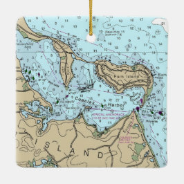 Coecles Harbour Nautical Christmas Keramikornament