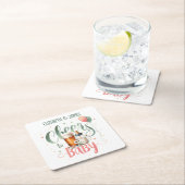 COED Baby Brewing Beers Flaschen Anfeuern auf Baby Rechteckiger Pappuntersetzer (Vor Ort)