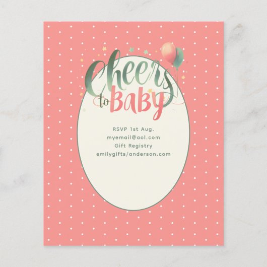 COED Bubbles Brew Flaschen Sage Peach Gingham Baby (Rückseite)