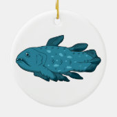 Coelacanth - Ancient Fish Keramik Ornament (Hinten)