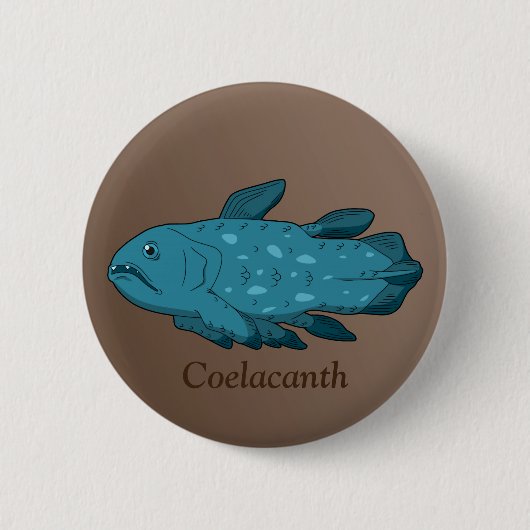 Coelacanth Button (Vorderseite)