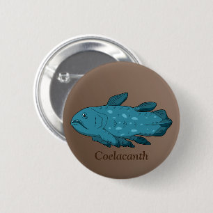 Coelacanth Button