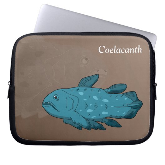 Coelacanth - Der lebendige Fossil Laptopschutzhülle (Vorderseite)