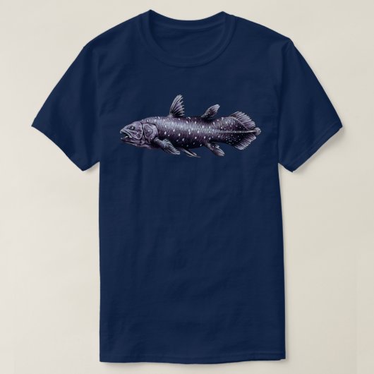 Coelacanth Fish T-Shirt (Design vorne)